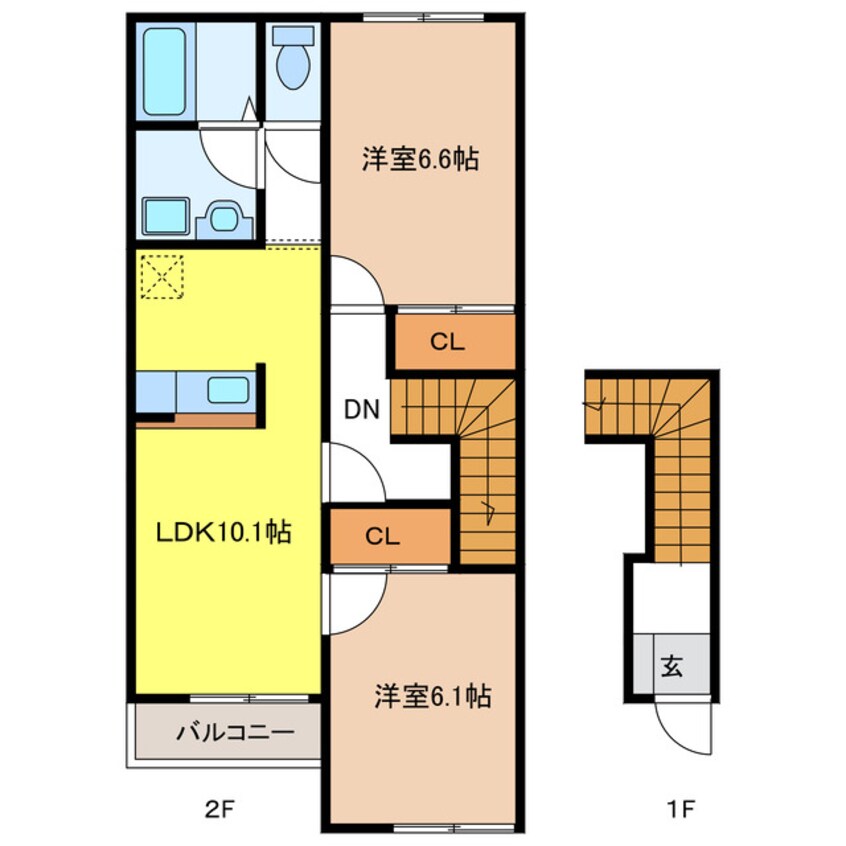 間取図 メゾンセレストＡ棟