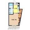 Picasso 1Rの間取り