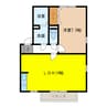リヴェール岐南 1LDKの間取り