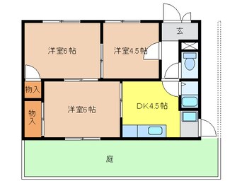 間取図 メゾンクレア