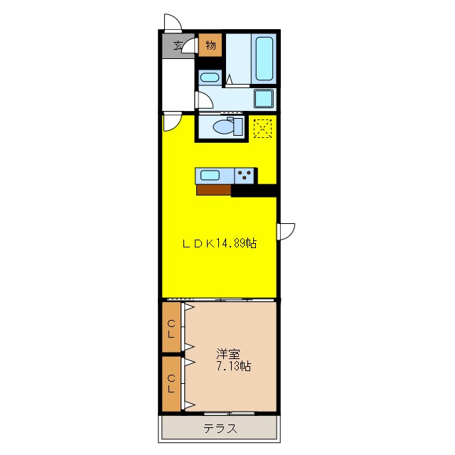間取り図 マハロ（Mahalo）