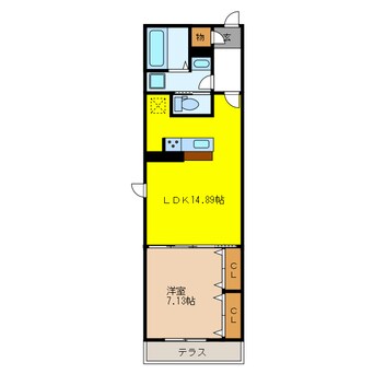 間取図 マハロ（Mahalo）
