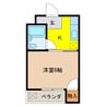 アシスト第３岐阜マンション 1Kの間取り