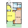 ソラーク 1LDKの間取り
