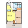 ソラーク 1LDKの間取り