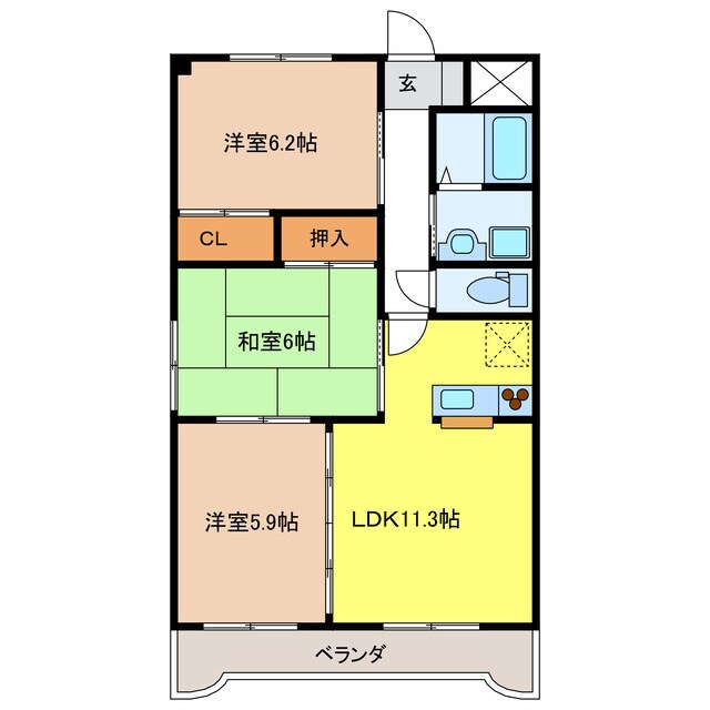 間取り図 グラード