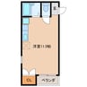 KANAハイツ93 1Rの間取り