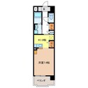 ステュディオ　ジオの間取図