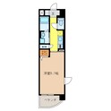 ステュディオ　ジオの間取図