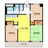 ＣＡＳＡキサラギ 3LDKの間取り