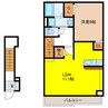 ソレイユ 1LDKの間取り