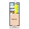 フィレンツェ岐阜 1Rの間取り