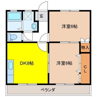 間取図 ペットシャトー