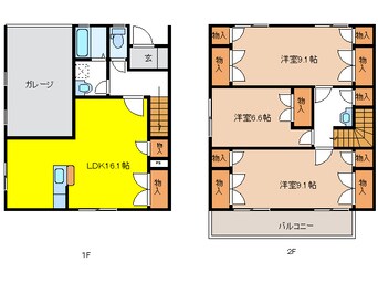 間取図 鶉ハウス