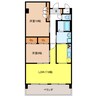 espoir 2LDKの間取り