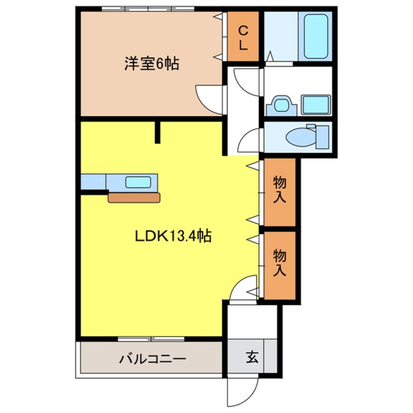 間取図 Grace　Villa　JⅡ