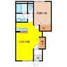 ＲＥＡ愛 1LDKの間取り