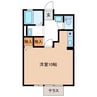 セジュール辻 1Rの間取り