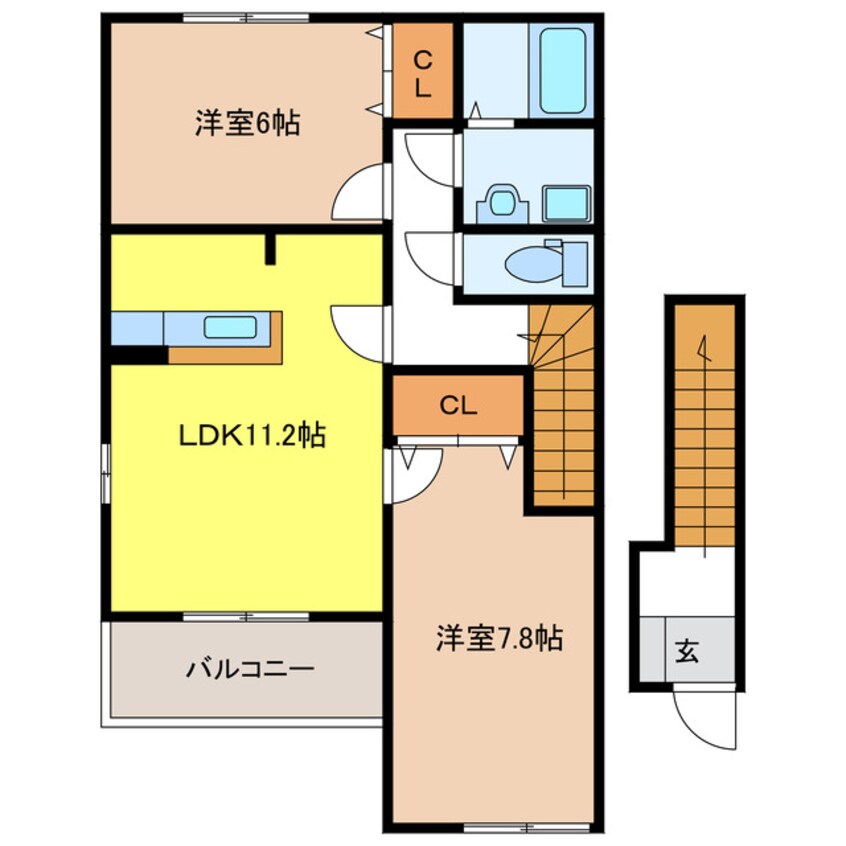 間取図 ＲＥＡ和