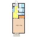 コーポ加納Ⅲの間取図
