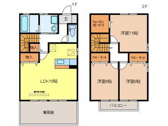 間取図 リビングタウン本郷