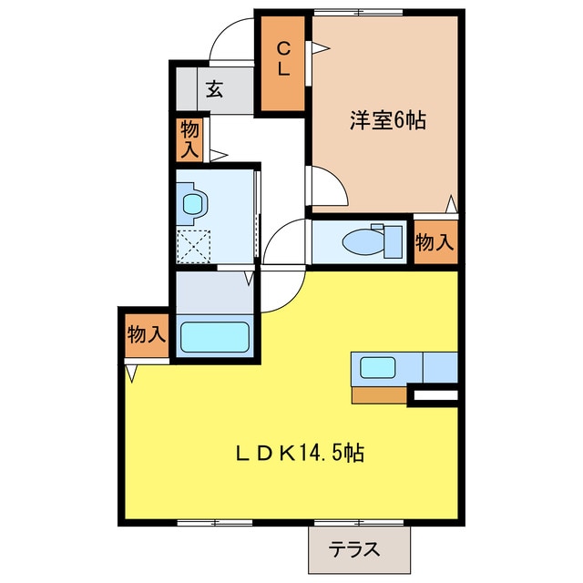 間取り図 セジュール三松