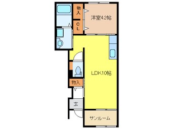 間取図 ベルリーナⅠ