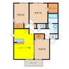メルベーユ翔 3LDKの間取り