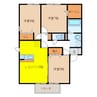 メルベーユ翔 3LDKの間取り