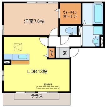 間取図 シャルマン　アカネ