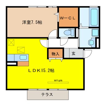 間取図 シャルマン　アカネ