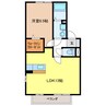 グリーンハイム 1LDKの間取り