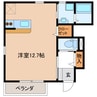 悠Ⅱ 1Rの間取り