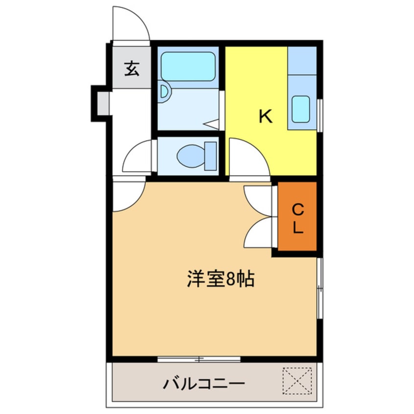 間取図 ハイム　エクセルⅡ
