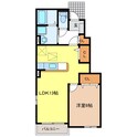 コンフォート中鶉Ⅰの間取図