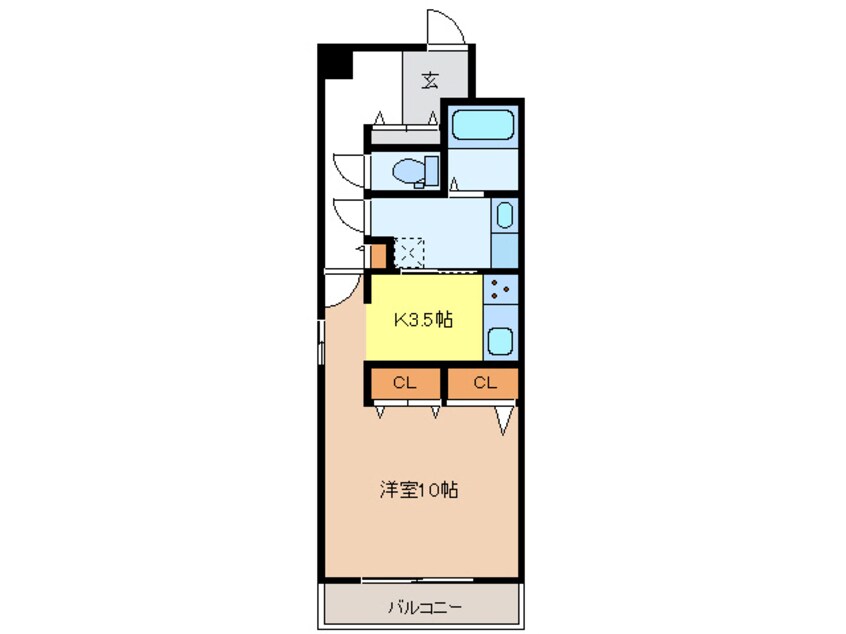 間取図 クリスタルランド