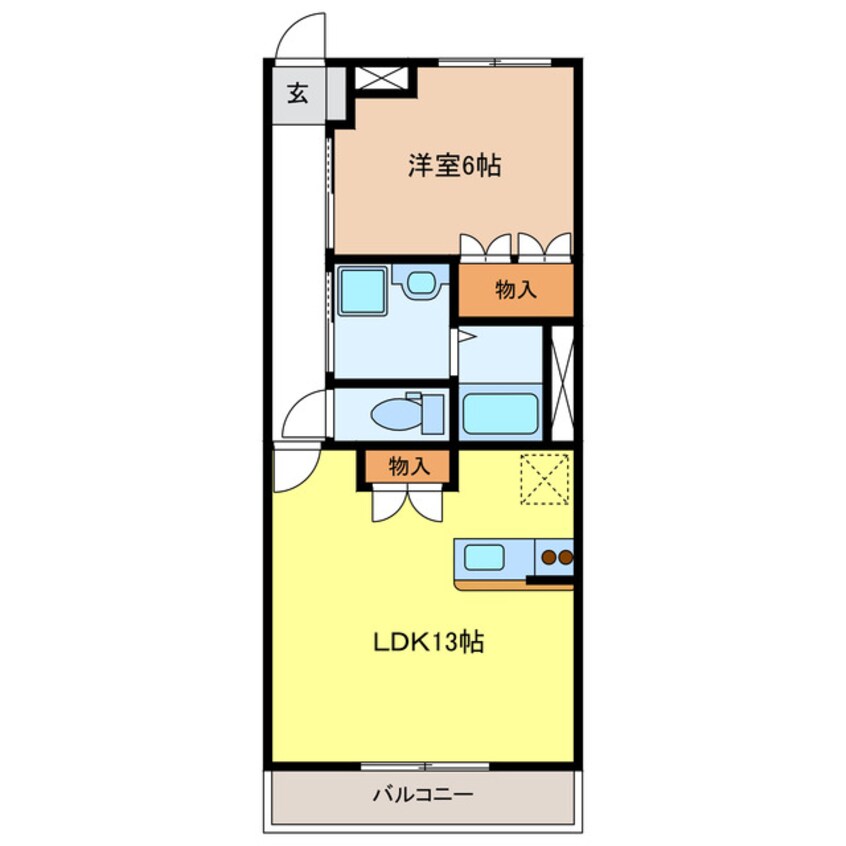 間取図 エバークレスト