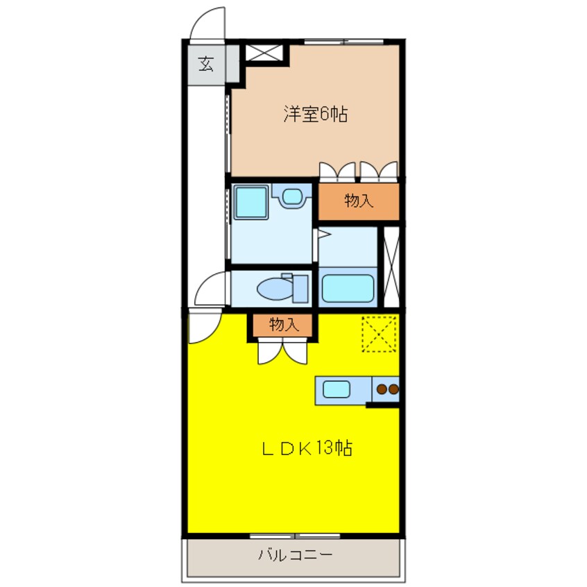 間取図 エバークレスト