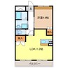 Ｗｉｓｔｅｒｉａ六条Ⅰ 1LDKの間取り
