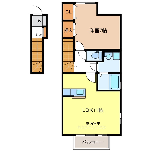 間取り図 D’Grance南塚