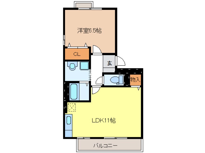 間取図 セレッソＫＴ