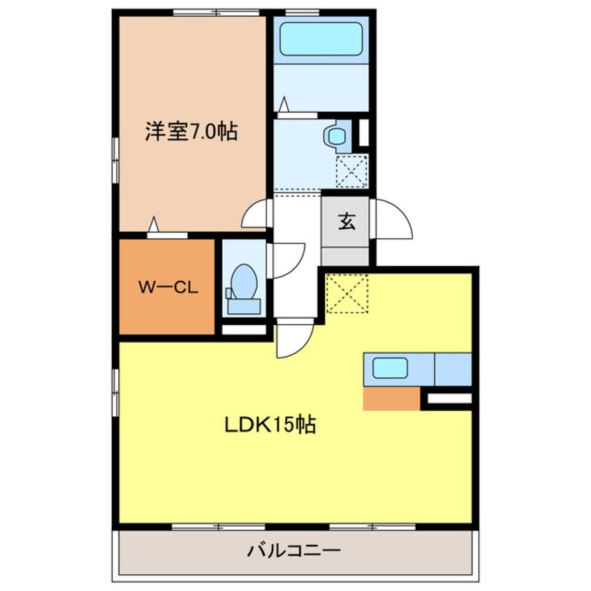 間取図 セレッソＫＴ