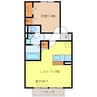 グリーンテラス 1LDKの間取り