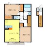 Bee House 2LDKの間取り