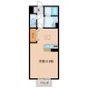 ボアソルテ 1Rの間取り