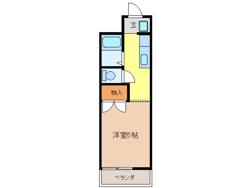 間取図 ハイネス鹿島