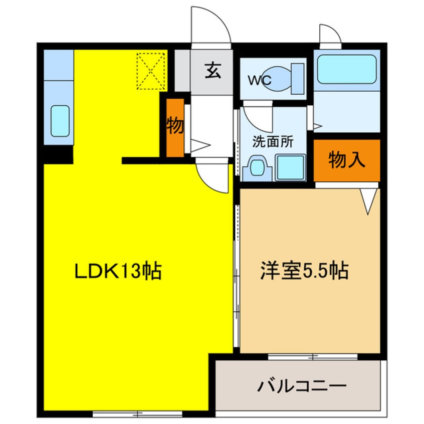 間取図 アティランス
