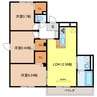 ダブルヴァーチュ 3LDKの間取り