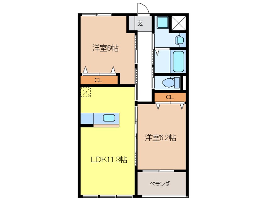 間取図 ＣＲＥＡ21