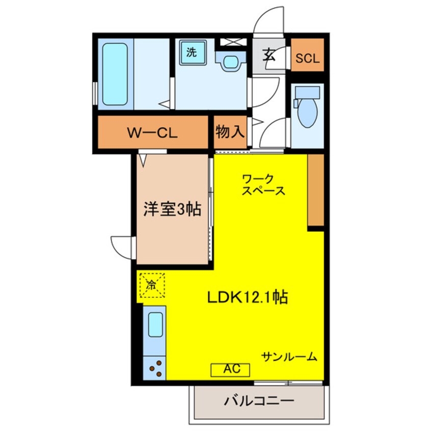 間取図 グランヴィア金町